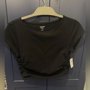 Old Navy Activewear Black Women's Cropped Tee